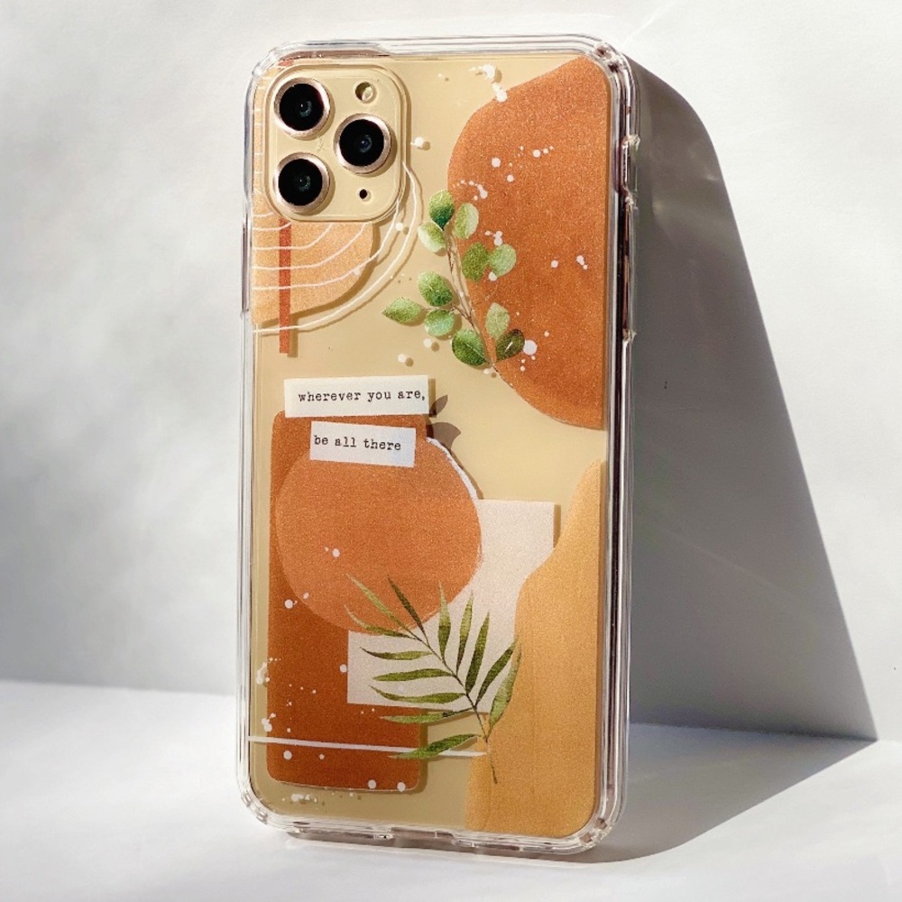 Modern Abstract Terracotta IPhone Case